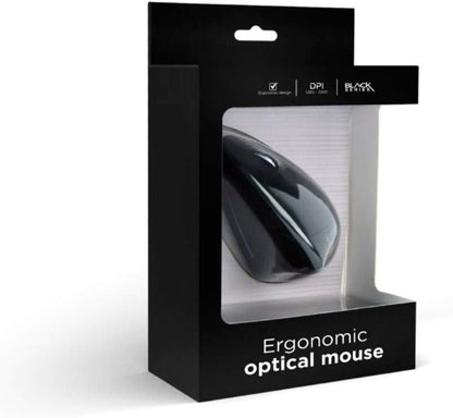 Gembird MUS-ERGO-01 USB mouse, ergonomic mouse, optical ergonomic, black