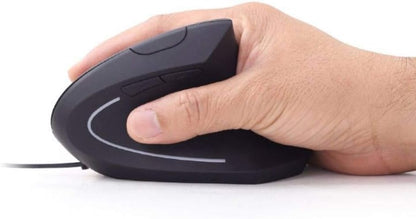 Gembird MUS-ERGO-01 USB mouse, ergonomic mouse, optical ergonomic, black