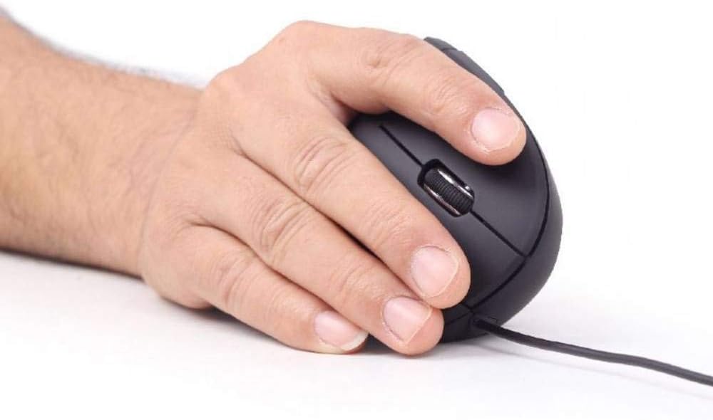 Gembird MUS-ERGO-01 USB mouse, ergonomic mouse, optical ergonomic, black