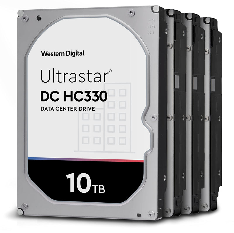 WD Ultrastar DC HC330 WUS721010ALE6L4 - Vaste schijf - gecodeerd - 10 TB - Intern - 3.5" - SATA 6Gb/s - 7200 tpm -Buffer: 256 MB - Self-Encrypting Drive (SED) (0B42266