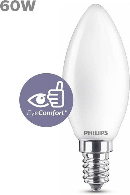 Philips 8718699762698 LED bulb 6.5 W E14 8718699762698, 6.5 W, 60 W, E14, 806 lm, 15000 h, Warm white
