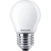 Philips LED Premium Classic P45 Frosted Light Bulb  40W, Cool White 4000K, Non Dimmable.