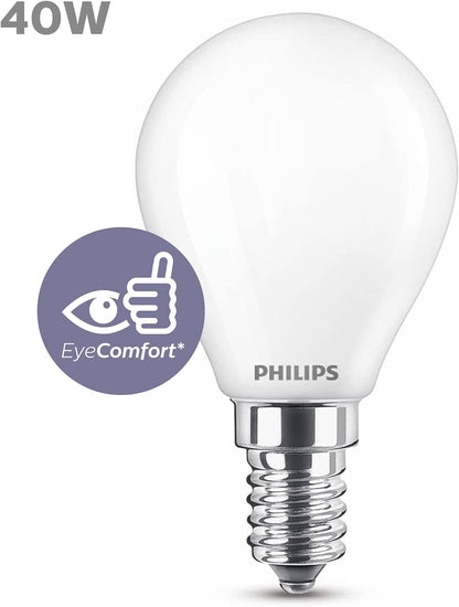 Led Lamp Philips 8718699763435 F 40 W 4,3 W E14 470 Lm 4,5 X 8,2 Cm (2700 K)