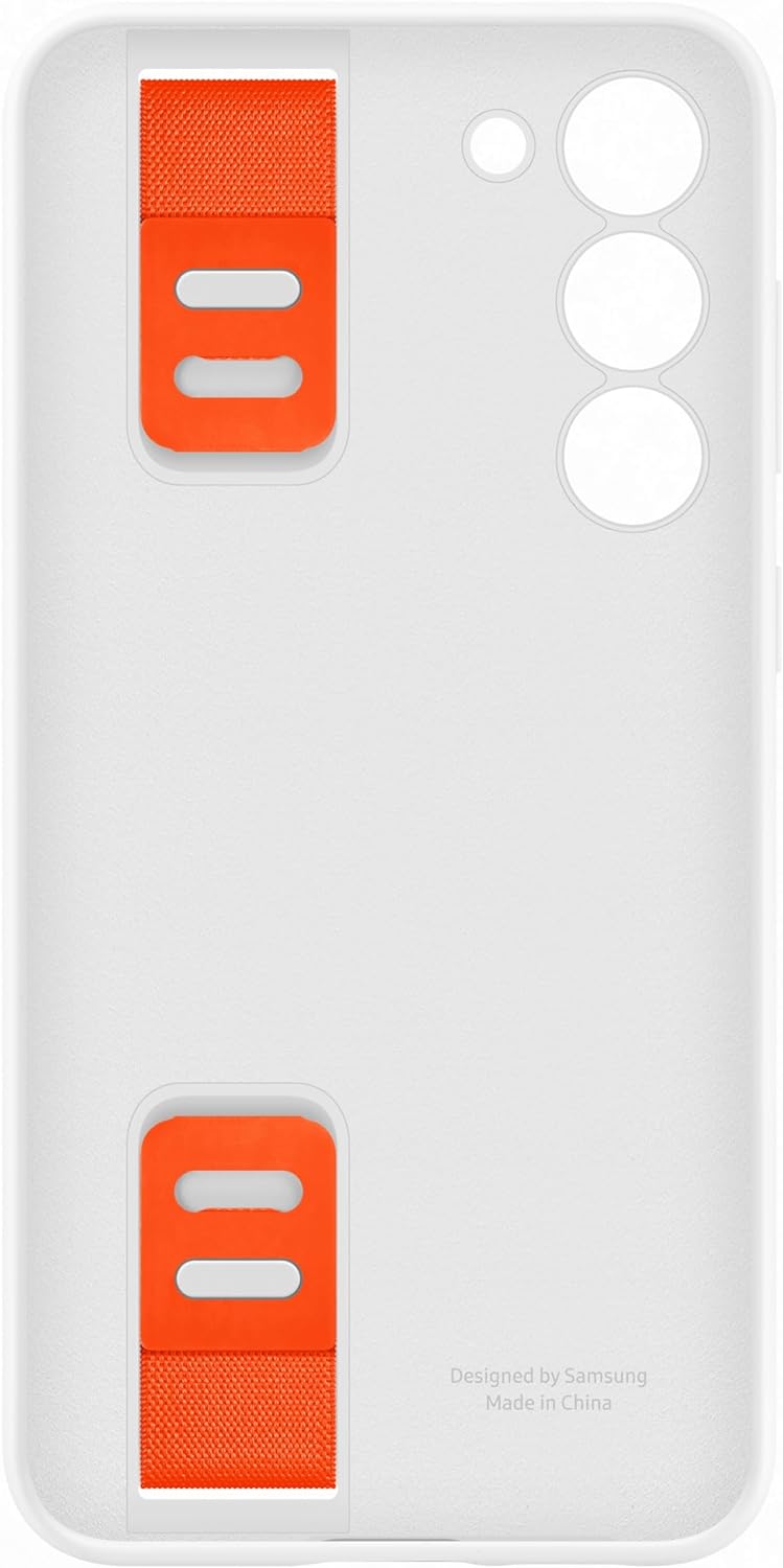 Samsung Galaxy S23+ Silicone Grip Case White White Silicone Grip Case S23+