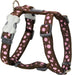 Red Dingo Designer Dog Harness, Small