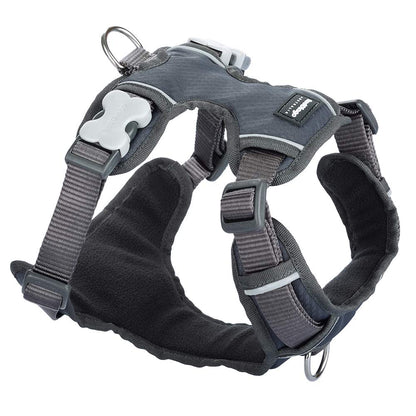 Dog Harness Red Dingo Padded Grey Xs Size