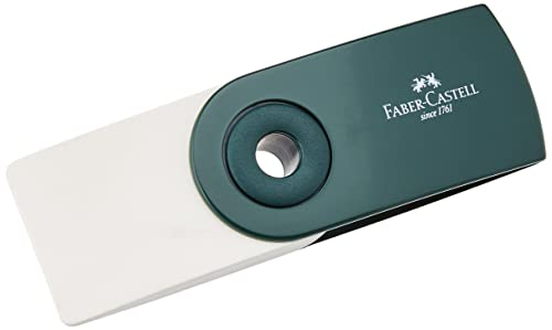 Eraser Faber-Castell Sleeve Mini Case Green (12 Units)