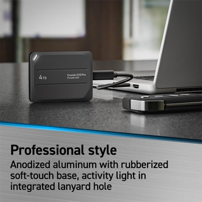 Crucial X10 Pro 1TB USB-C 3.2 Gen2 Portable SSD