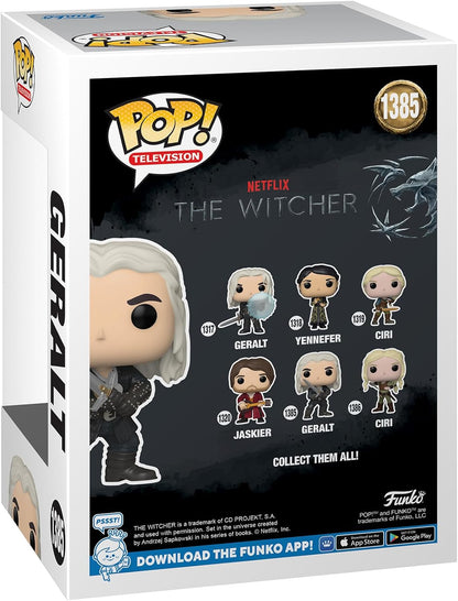 Funko POP! TV: Witcher - Geralt - (SZN 3) - the Witcher - Collectable Vinyl Figure - Gift Idea - Official Merchandise - Toys for Kids & Adults - TV Fans - Model Figure for Collectors and Display