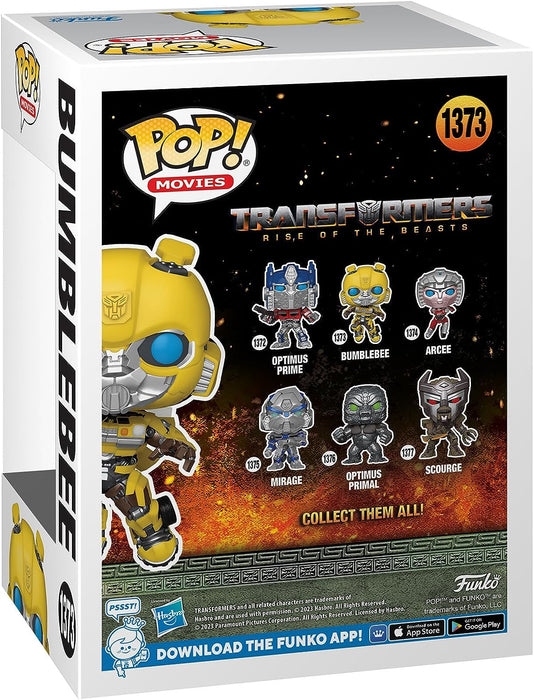 Funko POP! Movies: Transformers: Rise Of the Beasts - Bumblebee - Collectable Vinyl Figure - Gift Idea - Official Merchandise - Toys for Kids & Adults - Movies Fans - Model Figure for Collectors