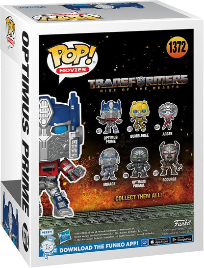 Funko POP! Movies: Transformers: Rise Of the Beasts - Optimus Prime - Collectable Vinyl Figure - Gift Idea - Official Merchandise - Toys for Kids & Adults - Movies Fans - Model Figure for Collectors