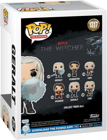 Funko POP! TV: Witcher - Geralt - (shield) - the Witcher - Collectable Vinyl Figure - Gift Idea - Official Merchandise - Toys for Kids & Adults - TV Fans - Model Figure for Collectors and Display