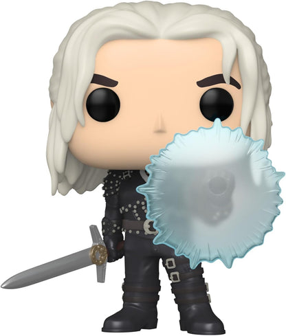 Funko POP! TV: Witcher - Geralt - (shield) - the Witcher - Collectable Vinyl Figure - Gift Idea - Official Merchandise - Toys for Kids & Adults - TV Fans - Model Figure for Collectors and Display