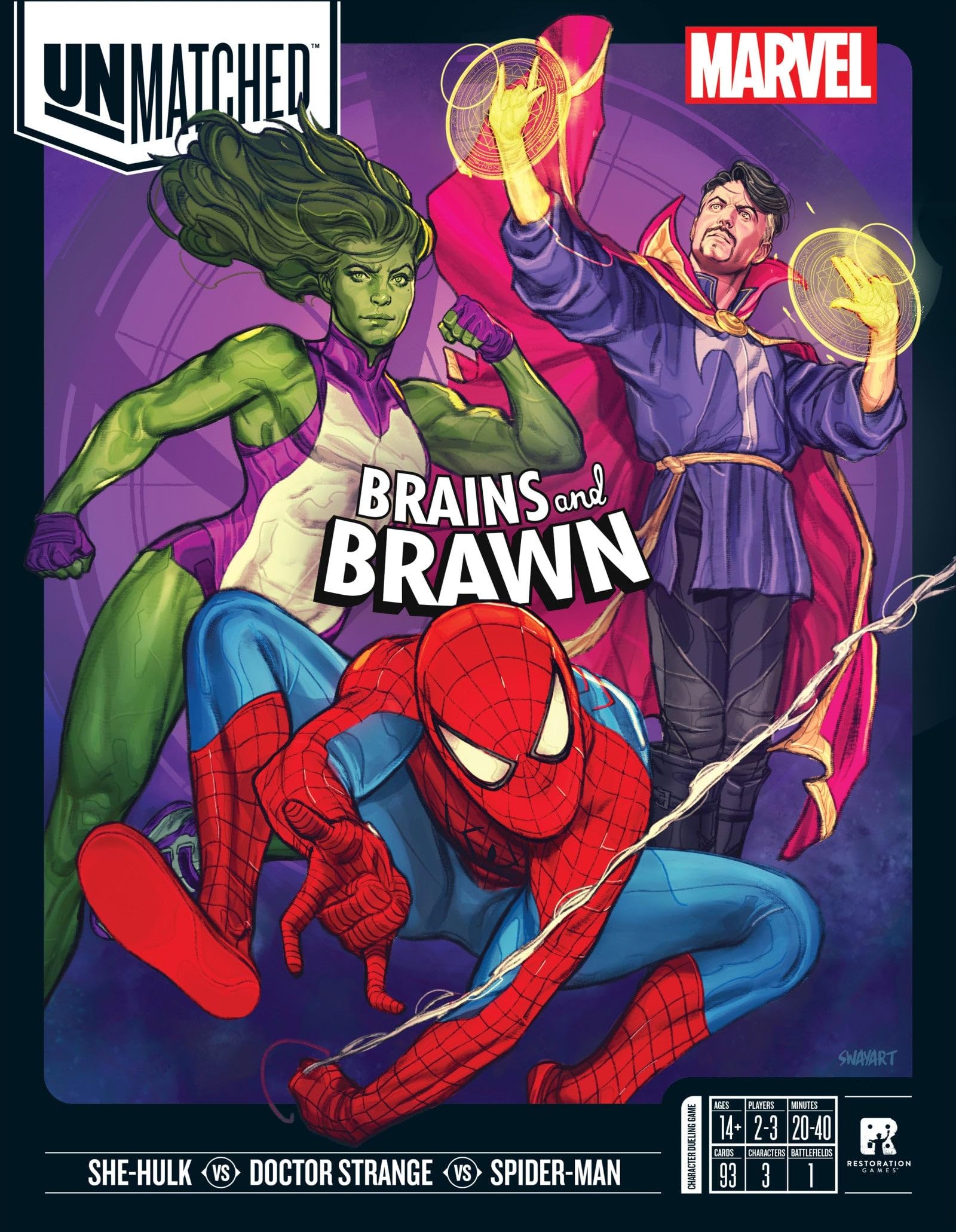 Unmatched Marvel - Brains and Brawn (EN