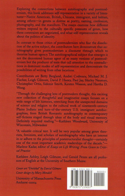 Autobiography and Postmodernism