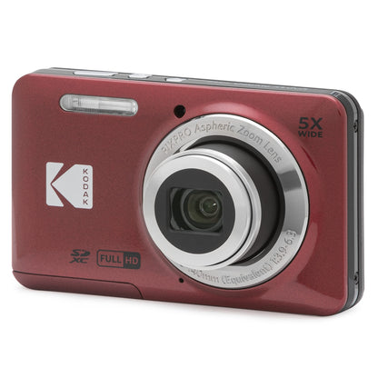 Kodak PIXPRO FZ55 1/2.3" Appareil-photo compact 16 MP CMOS 4608 x 3456 pixels Rouge Red