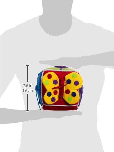 Baby's Soft Play Cube with multi activity