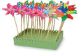 Wooden Handled Windmill (Set of 24