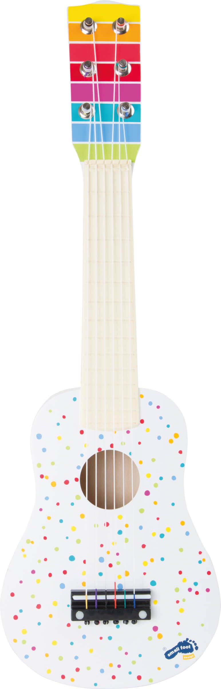 small foot 10382 "Sound" Guitar, musical instrument for young aspiring musicians, in a brightly coloured design