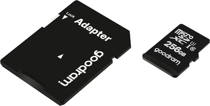 GoodRam Carte Micro Sd Cl10 Uhs1+Ad 256Gb 256 GB