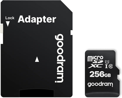 GoodRam Carte Micro Sd Cl10 Uhs1+Ad 256Gb 256 GB