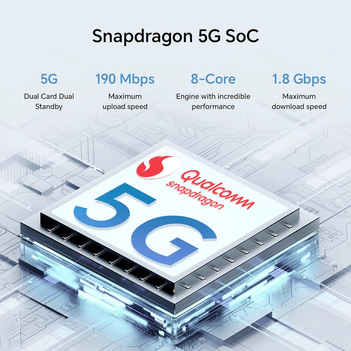 HONOR 70 Lite, Smartphone 5G, 4GB+128GB, 6,5” 90Hz FullView Display, 5000 mAh, Android 12, Dual SIM