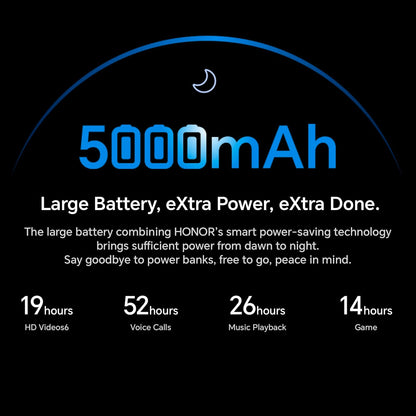 HONOR 70 Lite, Smartphone 5G, 4GB+128GB, 6,5” 90Hz FullView Display, 5000 mAh, Android 12, Dual SIM