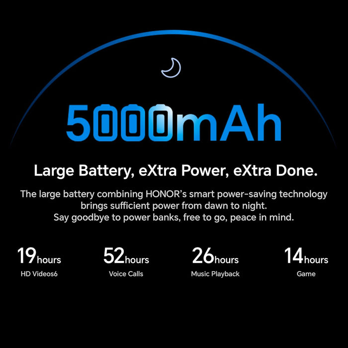 HONOR 70 Lite, Smartphone 5G, 4GB+128GB, 6,5” 90Hz FullView Display, 5000 mAh, Android 12, Dual SIM