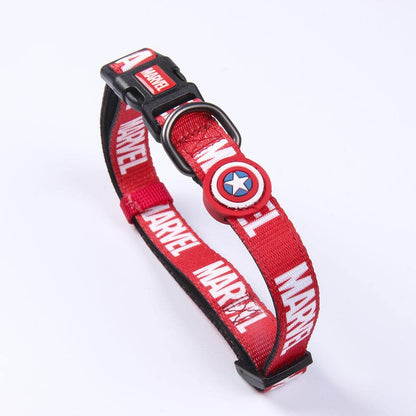 Dog Collar Marvel S/M Red