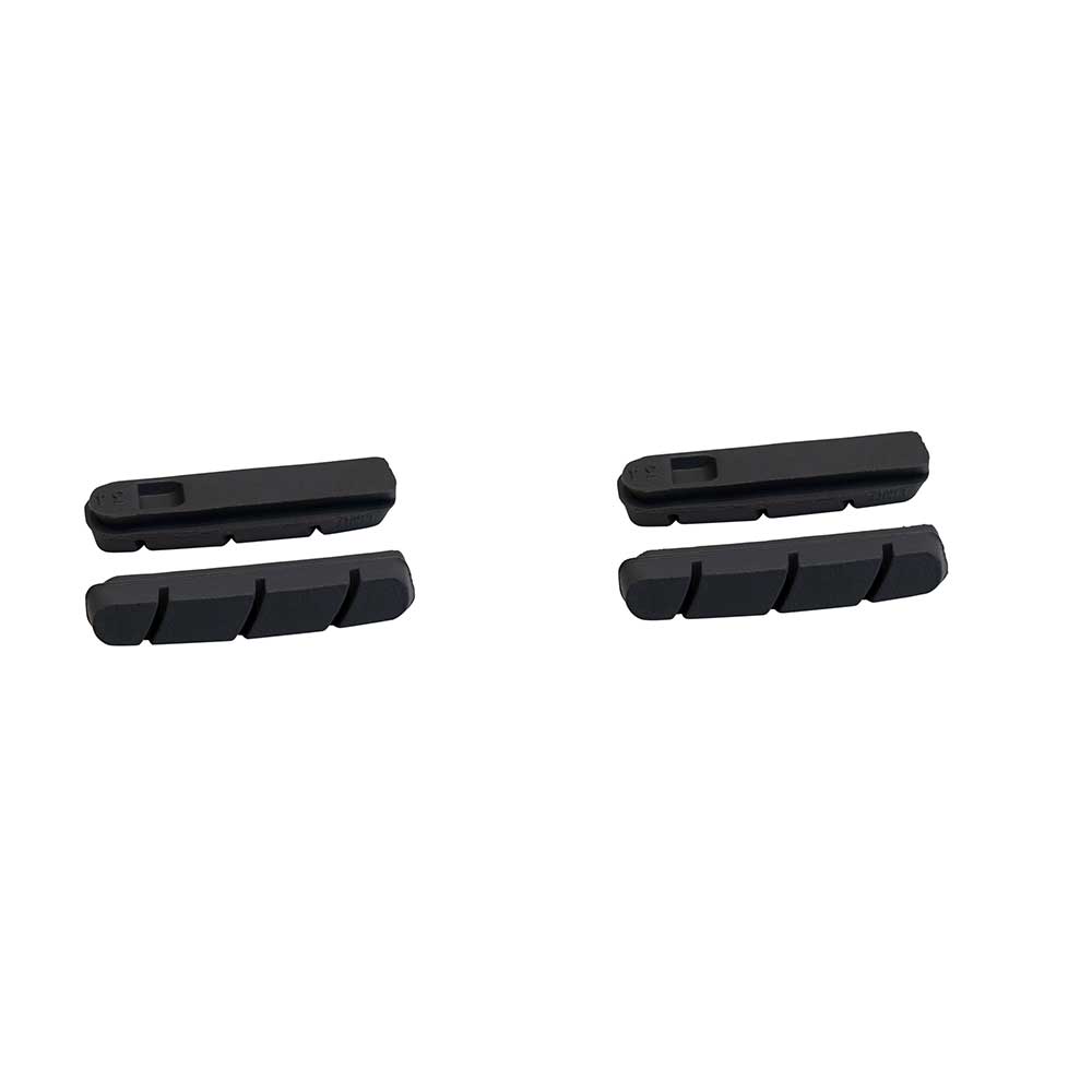 Deda Elementi Carbon Rim Brake Pad Inserts, Black, 2 Pairs (Campagnolo