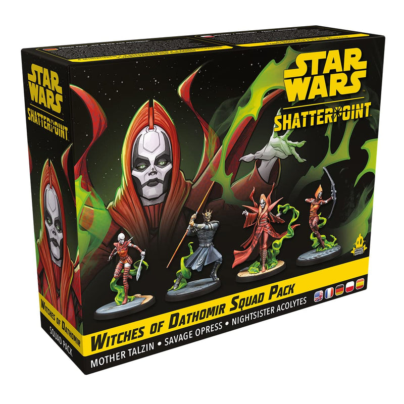 Atomic Mass Games | Star Wars Shatterpoint: Witches of Dathomir | Expansión | Juego de Estrategia | A Partir de 14 Años | Para 2 Jugadores | 90 Minutos por Partida | Multilenguaje (incluye Español