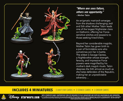 Atomic Mass Games | Star Wars Shatterpoint: Witches of Dathomir | Expansión | Juego de Estrategia | A Partir de 14 Años | Para 2 Jugadores | 90 Minutos por Partida | Multilenguaje (incluye Español