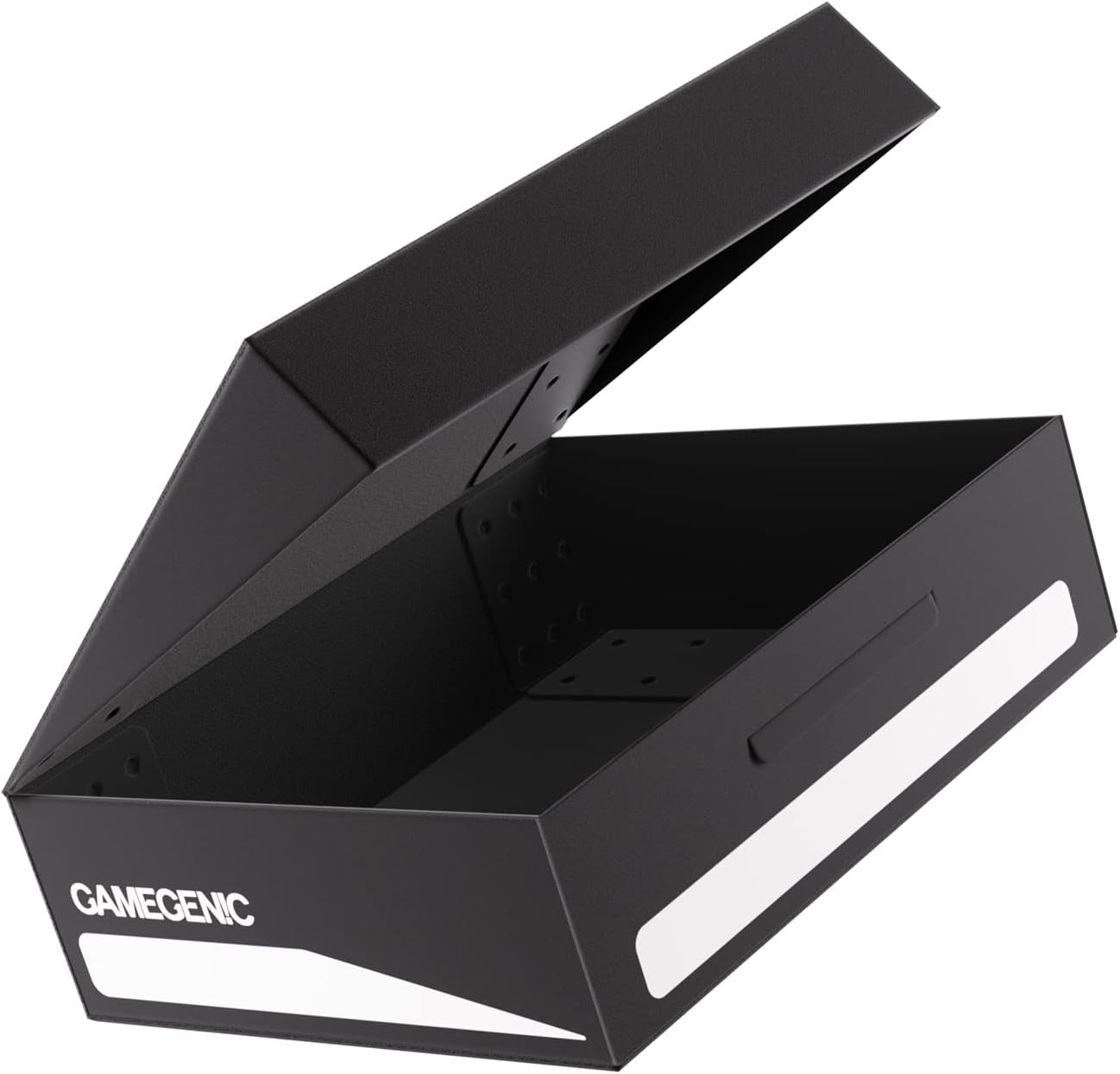 Gamegenic Token Holder | Protect and Store Game Tokens | Durable Storage Box for Tokens, Dice, Cards and other Game Accessories | Compatible with Board Games, LCG and TCGs | Black Color | Made