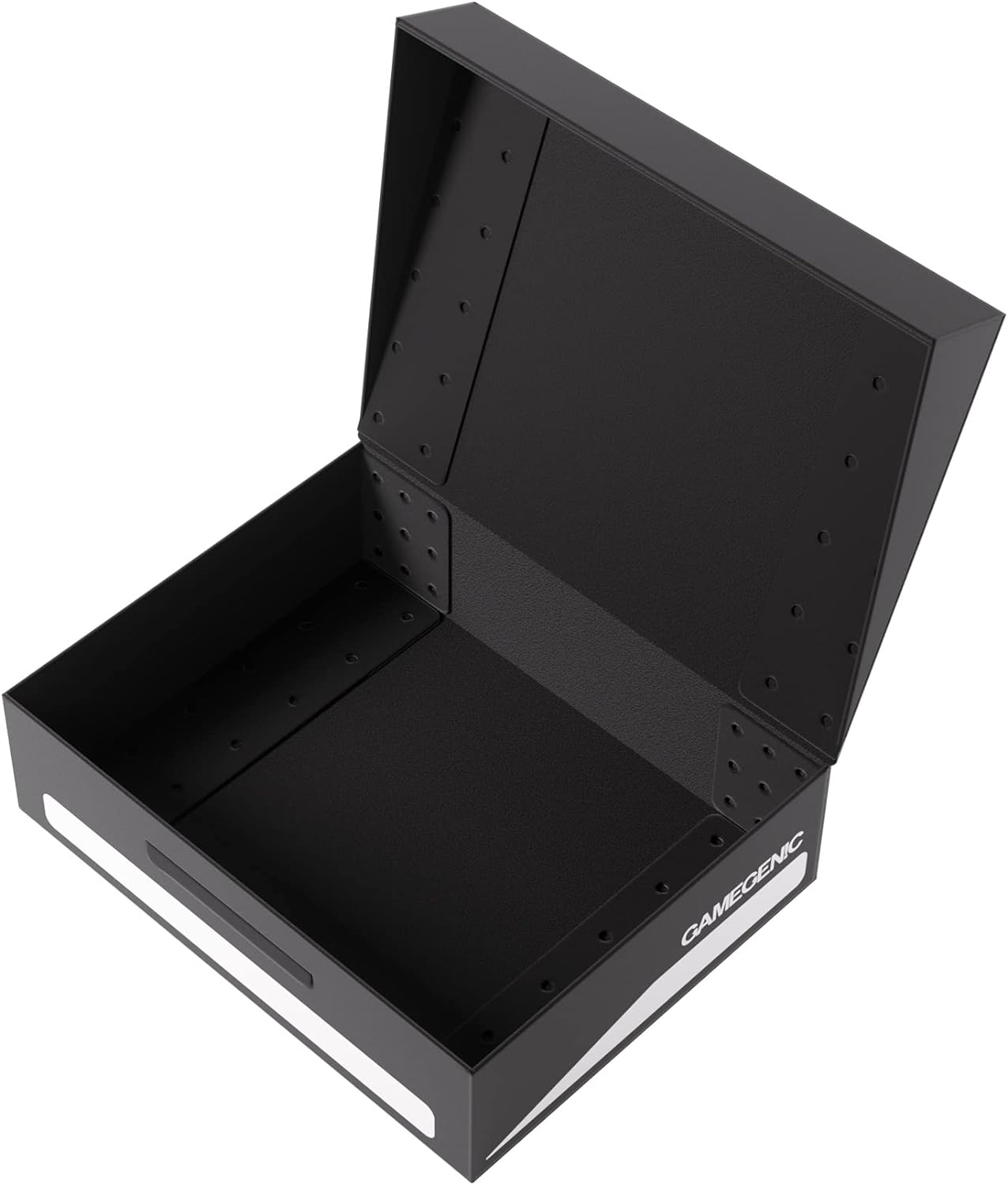 Gamegenic Token Holder | Protect and Store Game Tokens | Durable Storage Box for Tokens, Dice, Cards and other Game Accessories | Compatible with Board Games, LCG and TCGs | Black Color | Made