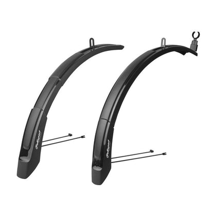 Polisport 480212 Fender Set, Black, 4 x 18 x 4 cm Unisex-Adult
