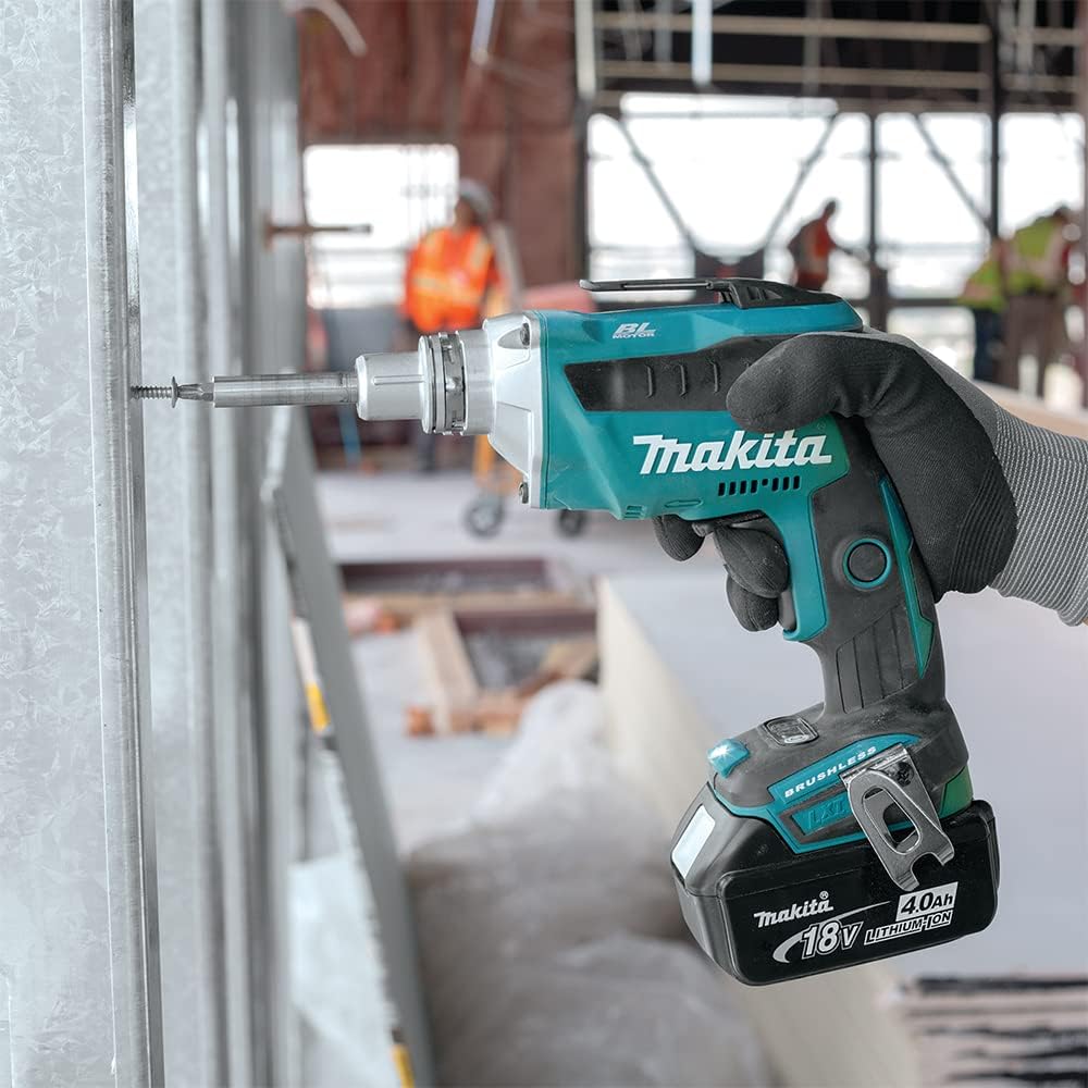 Makita DFS452Z 18V Li-Ion LXT Brushless Drywall Screwdriver - Batteries and Charger Not Included Large,Blue