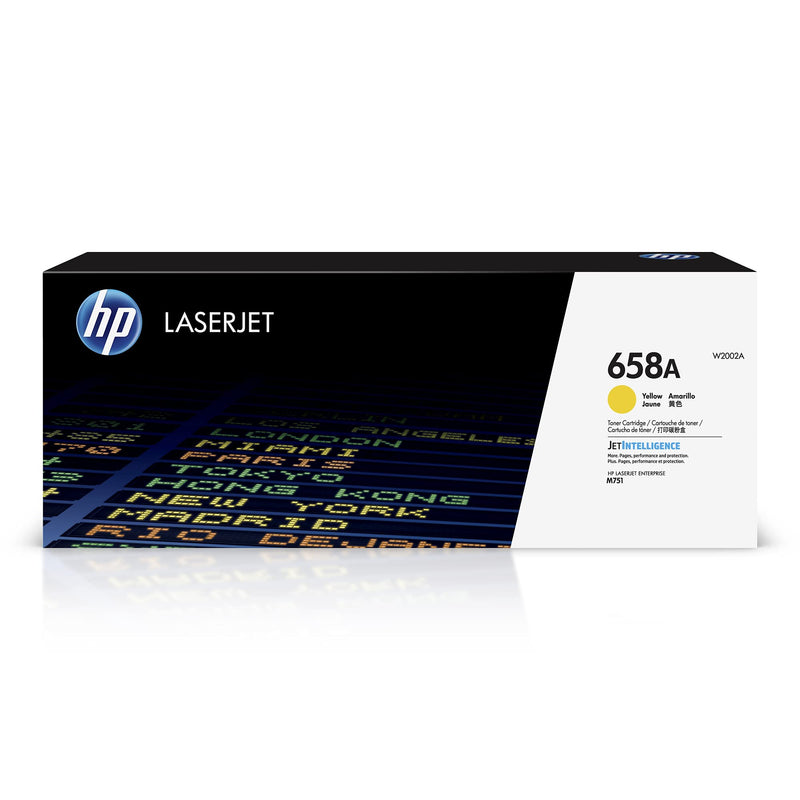 HP 658A - Yellow - original - LaserJet - toner cartridge (W2002A) - for Color LaserJet Enterprise M751dn, M751n