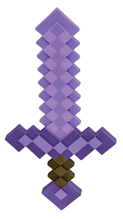 DISGUISE 106549-15L-6 Enchanted sword Minecraft, Boys, Purple, One Size