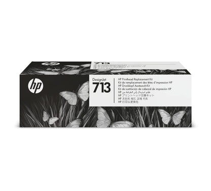 HP 713 3ED58A Original DesignJet Printhead Replacement Kit, for HP DesignJet T200, T600 and Studio Series Large Format Plotter Printers, Compatible with HP 712 Cartridges Black, Cyan, Magenta, Yellow