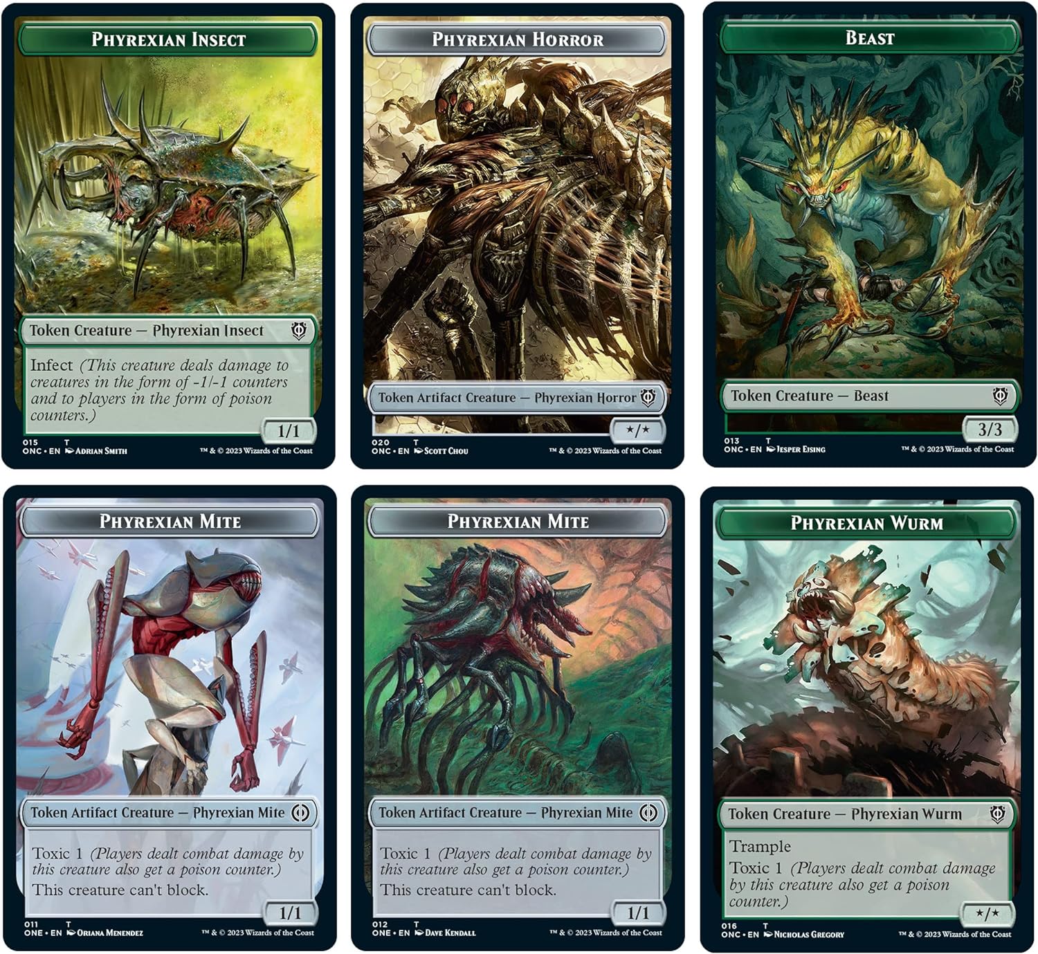 Magic: The Gathering Tous Phyrexians