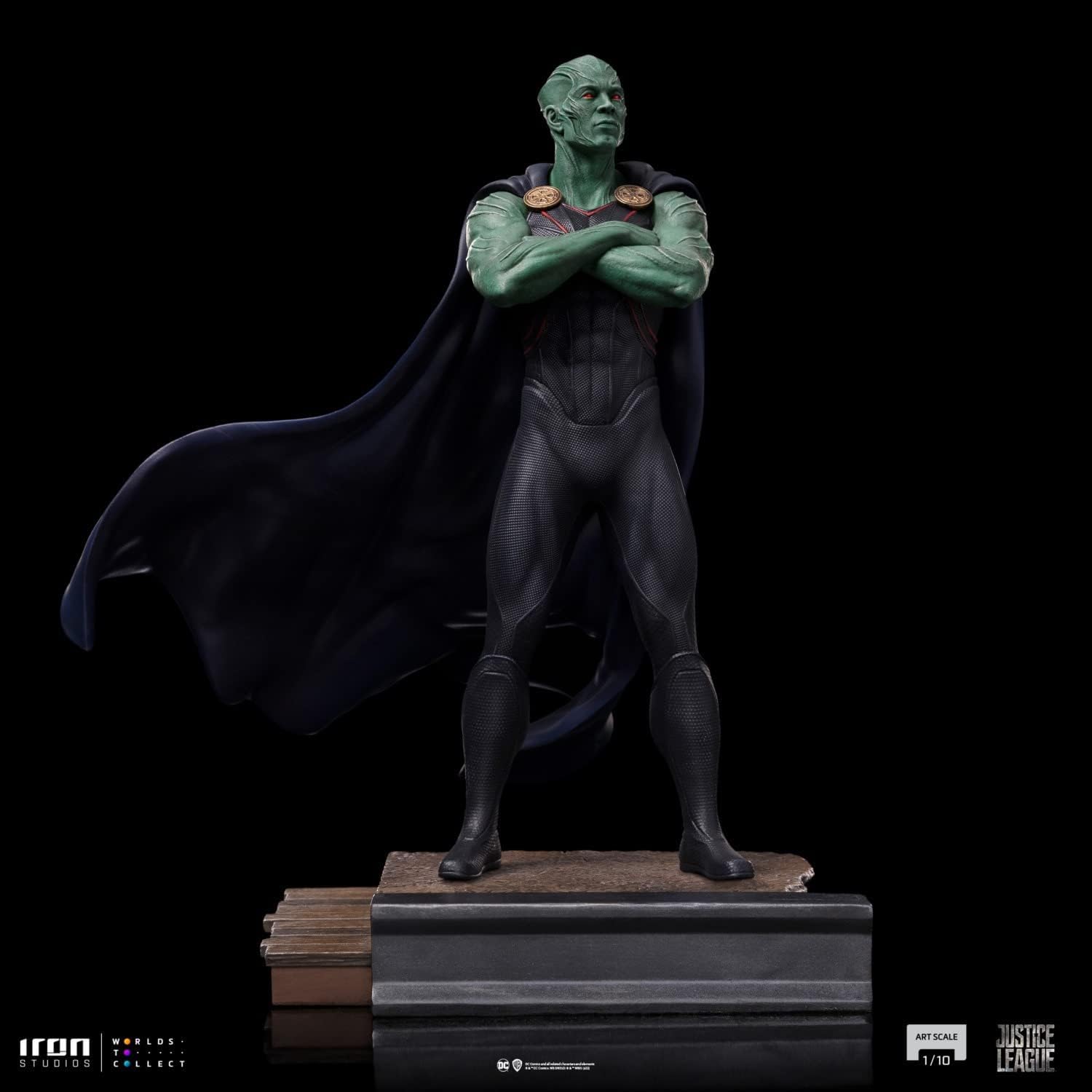Iron Studios DCCJLE67222-10 - DC Comics - Zack Snyder's Justice League - Martian Manhunter