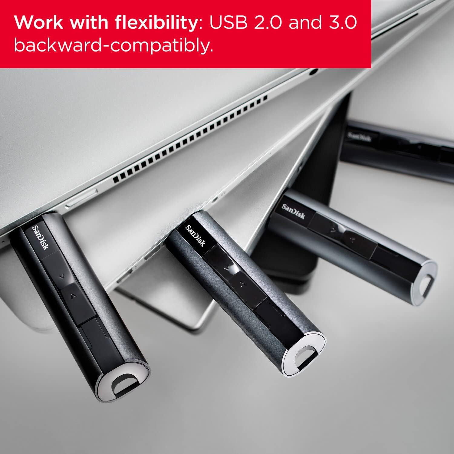SanDisk Extreme PRO USB 3.2 Solid State Flash-Laufwerk 512 GB (Lesen mit 420 MB/s, Schreiben mit 380 MB/s, Passwortschutz, robustes Gehäuse, RescuePRO Deluxe Software