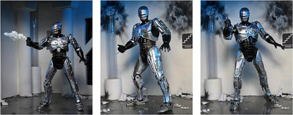NECA- Ultimate Robocop Battle Damaged W/Chair Estatuas, Multicolor (81787