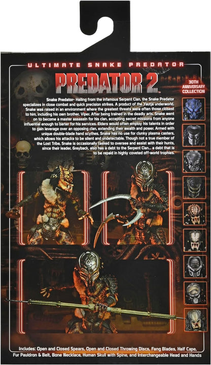 NECA - Predator 2 - Snake Predator Ultimate 7" Action Figure
