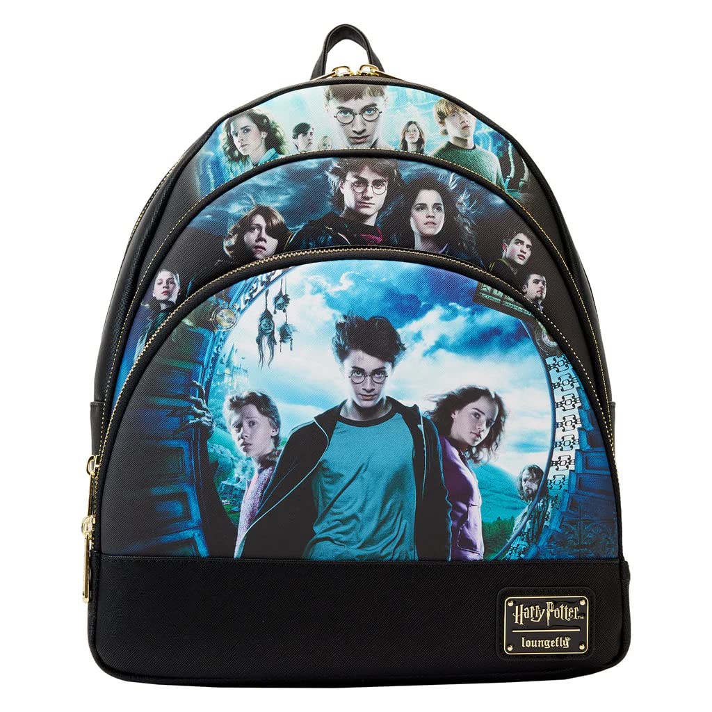 Loungefly Harry Potter sac à dos Trilogy Series 2 Triple Pocket One Size