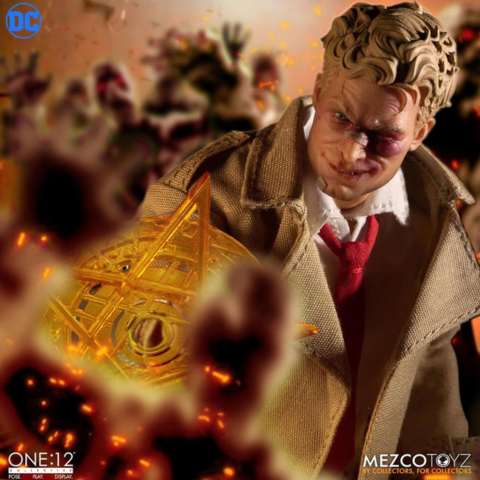 Mezco Toys Constantine Figur One12, Constantine Deluxe Edition, 18 cm