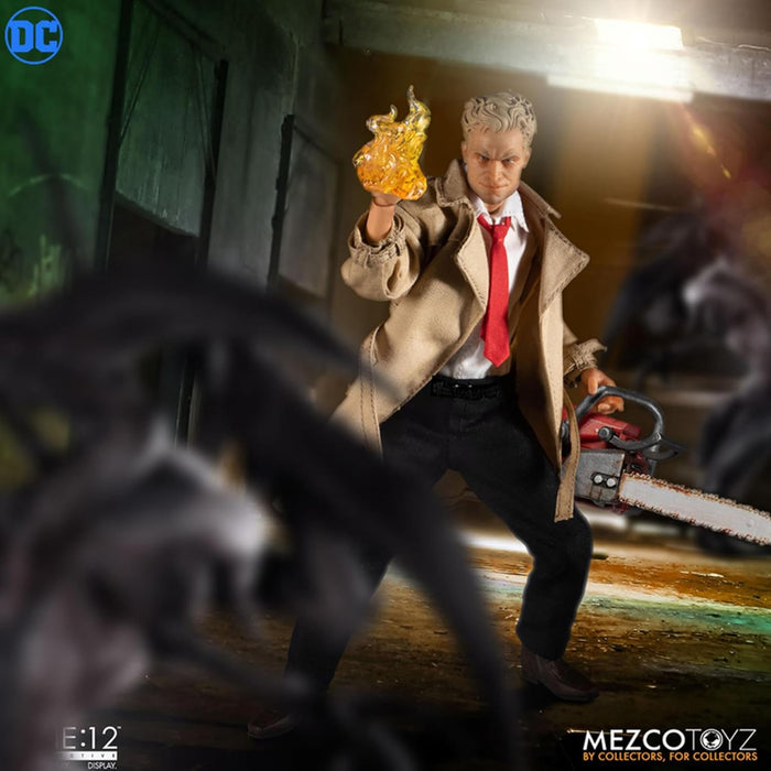Mezco Toys Constantine Figur One12, Constantine Deluxe Edition, 18 cm