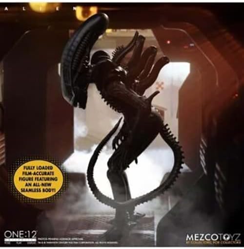 Mezco Alien One:12 Collective Deluxe Action Figure Alien Multicoloured 100% Plastic Standard
