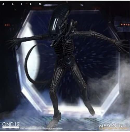 Mezco Alien One:12 Collective Deluxe Action Figure Alien Multicoloured 100% Plastic Standard