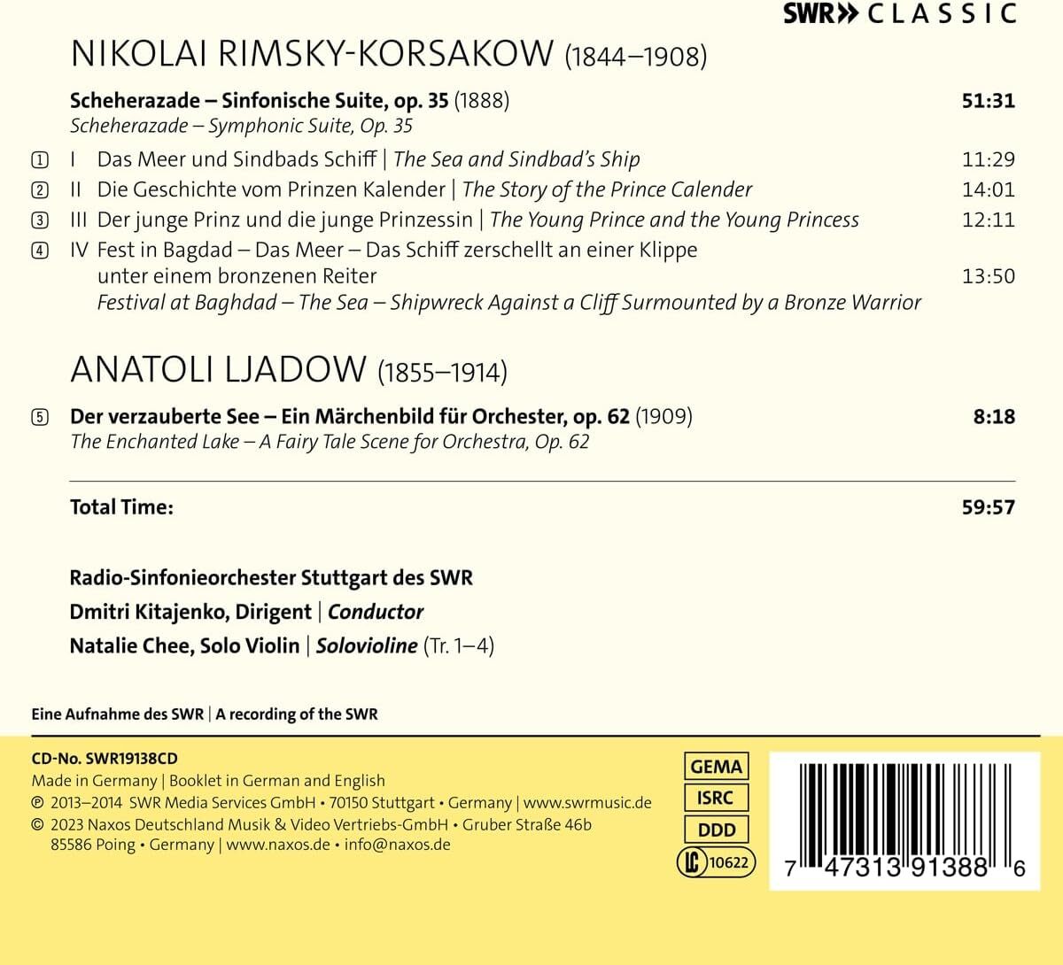 Rimsky-Korsakow: Scheherazade, Op. 35/...